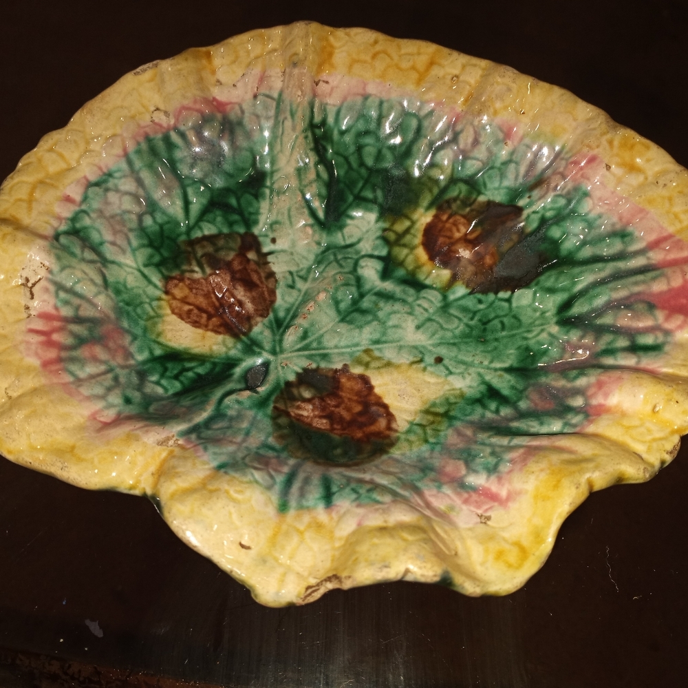 Etruscan Majolica 1890s Tray